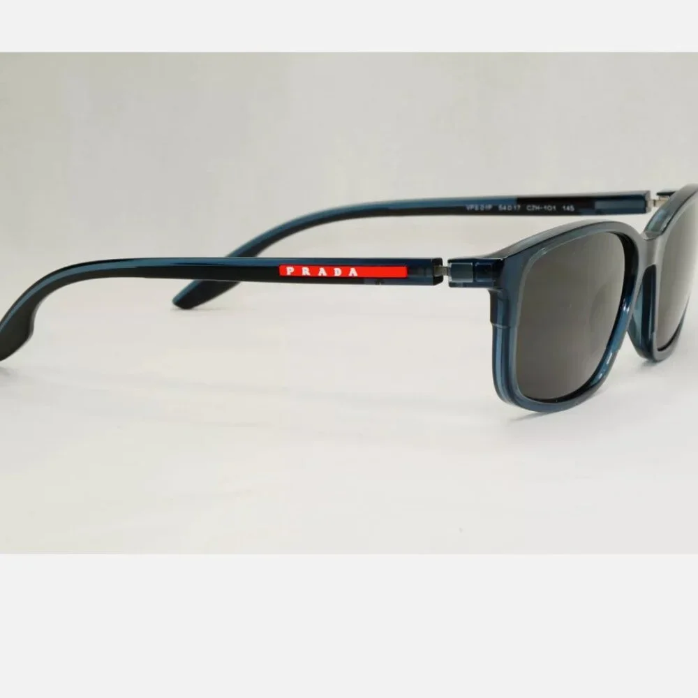 Prada Transparent Black Square Sunglasses